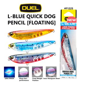 Duel L-Blue Quick Dog Pencil Floating
