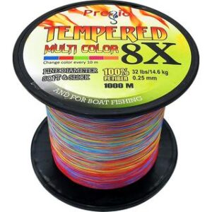 Pregio Tempered Braid X8 1000m Multicolor