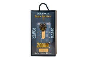 Keanos® Black Panther Power Bank 20.000mAh / 66W